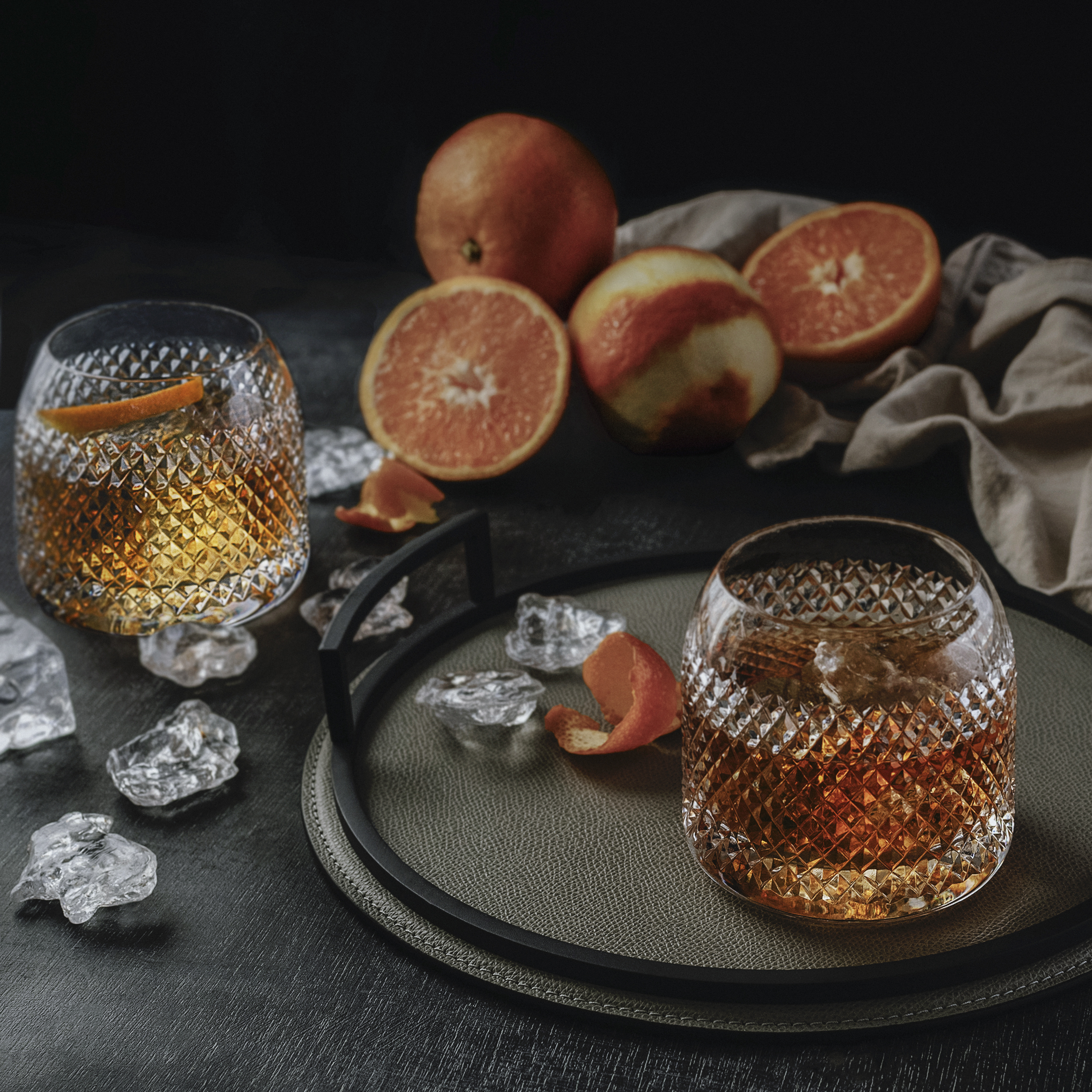 Thirlmere whisky glass detail